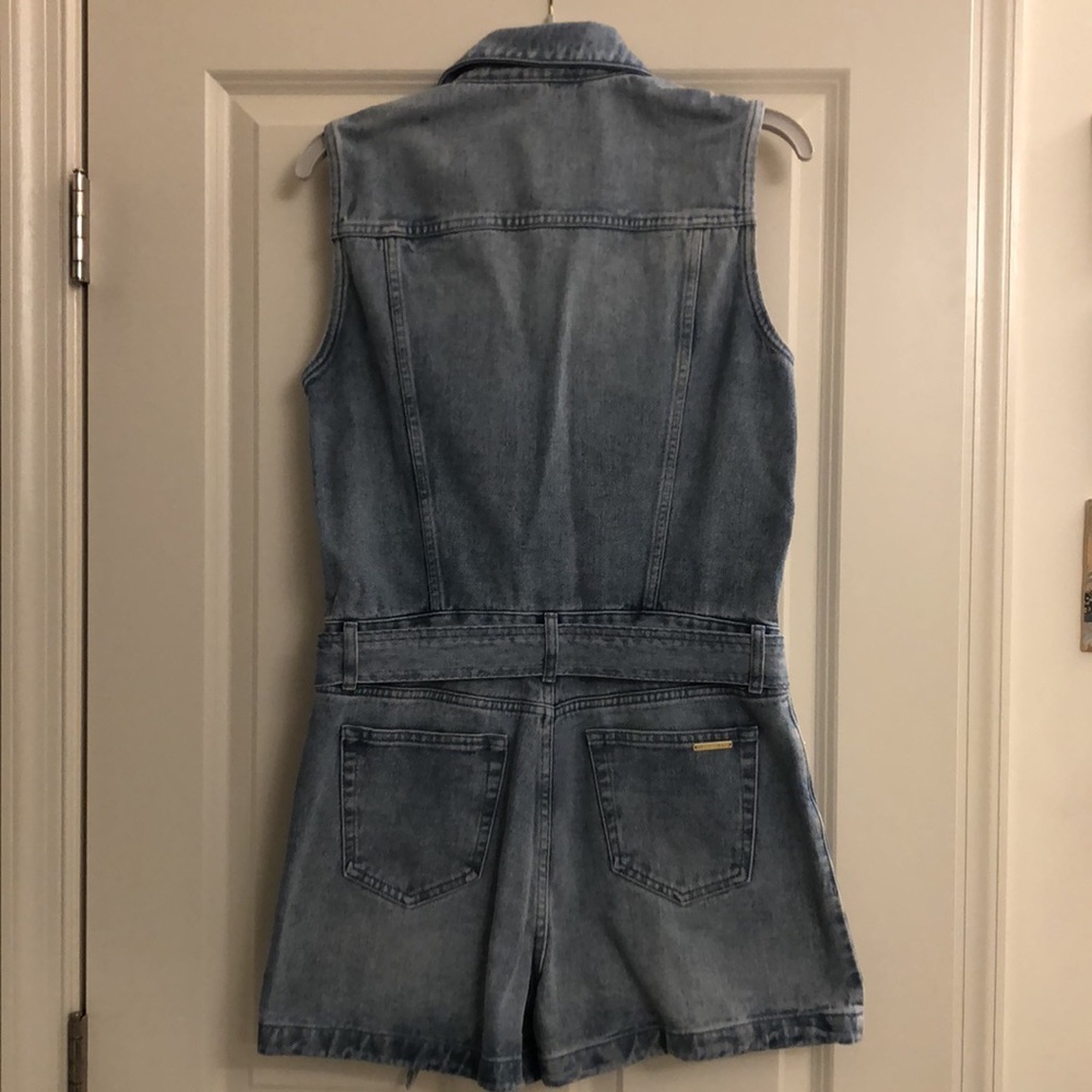 Michael Kors Denim Romper - Picture 4 of 6
